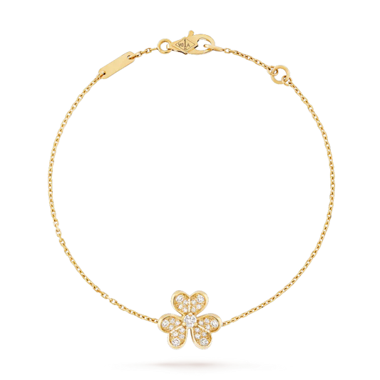 ¡®Glow Jewelry¡¯FRIVOLE GOLD FLOWER DIAMOND BRACELET