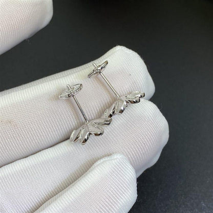 [Glow Jewelry]FRIVOLE MINI SILVER FLOWER EARRINGS