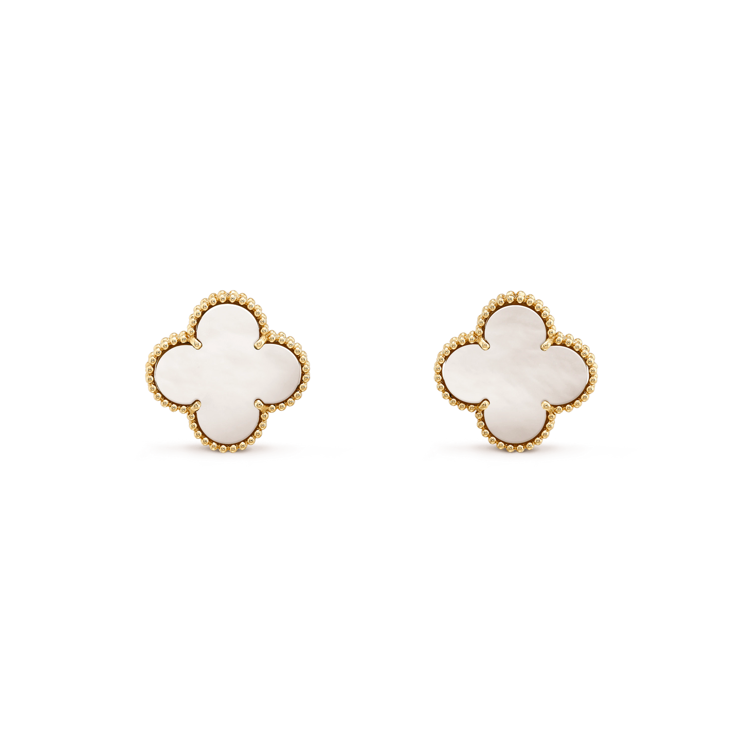 ¡®Glow Jewelry¡¯CLOVER MINI GOLD EARRINGS