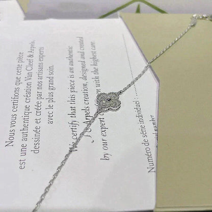 ¡®Glow Jewelry¡¯CLOVER  SINGLE FLOWER BRACELET SILVER