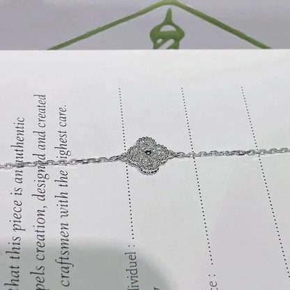 ¡®Glow Jewelry¡¯CLOVER  SINGLE FLOWER BRACELET SILVER