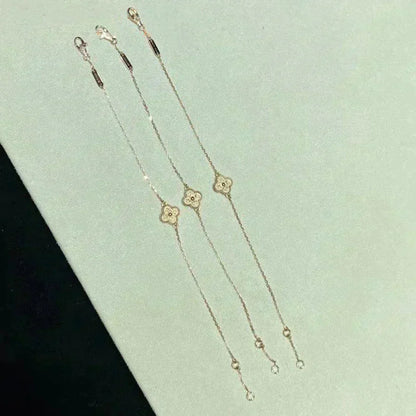 [Glow Jewelry]CLOVER SINGLE FLOWER BRACELET