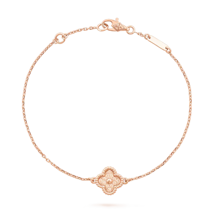 [Glow Jewelry]CLOVER SINGLE FLOWER BRACELET