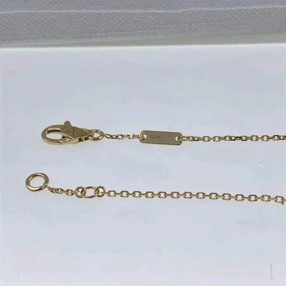[Glow Jewelry]CLOVER  CARNELIAN SINGLE FLOWER BRACELET
