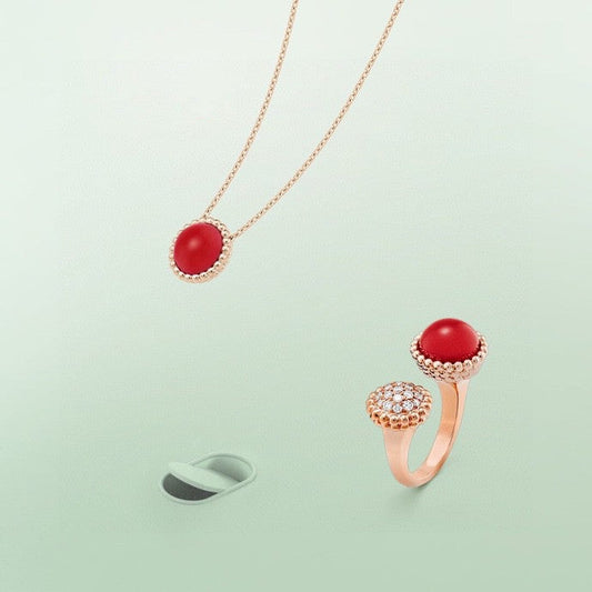 ¡®Glow Jewelry¡¯PERLEE COULEURS DIAMOND ROSE GOLD BETWEEN THE FINGER RING
