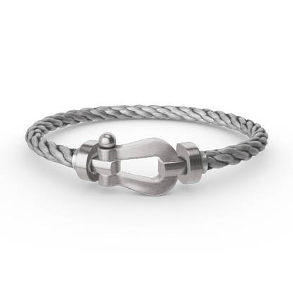 ¡®Glow Jewelry¡¯FORCE LARGE HORSESHOE NO DIAMOND BRACELET SILVER