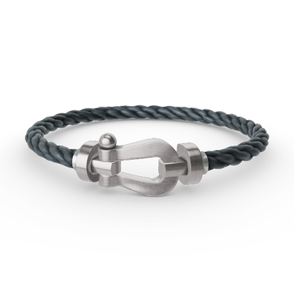 ¡®Glow Jewelry¡¯FORCE LARGE HORSESHOE NO DIAMOND BRACELET SILVER