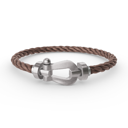 ¡®Glow Jewelry¡¯FORCE LARGE HORSESHOE NO DIAMOND BRACELET SILVER