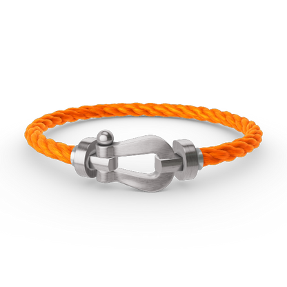 ¡®Glow Jewelry¡¯FORCE LARGE HORSESHOE NO DIAMOND BRACELET SILVER