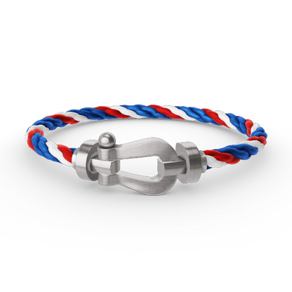 ¡®Glow Jewelry¡¯FORCE LARGE HORSESHOE NO DIAMOND BRACELET SILVER