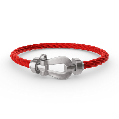 ¡®Glow Jewelry¡¯FORCE LARGE HORSESHOE NO DIAMOND BRACELET SILVER