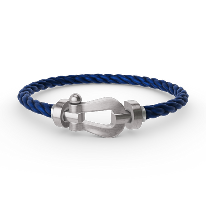 ¡®Glow Jewelry¡¯FORCE LARGE HORSESHOE NO DIAMOND BRACELET SILVER
