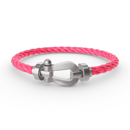 ¡®Glow Jewelry¡¯FORCE LARGE HORSESHOE NO DIAMOND BRACELET SILVER