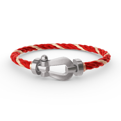 ¡®Glow Jewelry¡¯FORCE LARGE HORSESHOE NO DIAMOND BRACELET SILVER