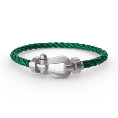 ¡®Glow Jewelry¡¯FORCE LARGE HORSESHOE NO DIAMOND BRACELET SILVER