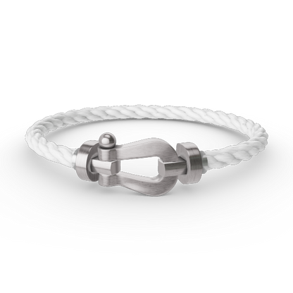 ¡®Glow Jewelry¡¯FORCE LARGE HORSESHOE NO DIAMOND BRACELET SILVER