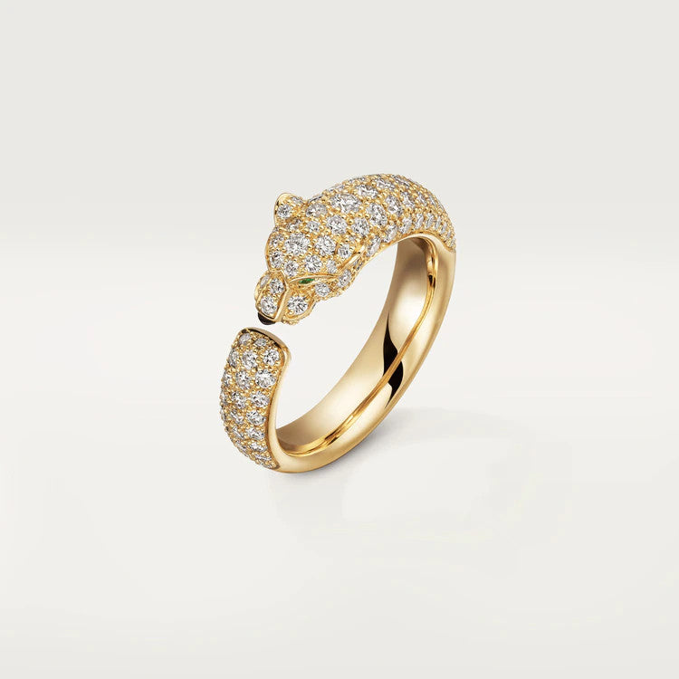 ¡®Glow Jewelry¡¯PANTHERE PINK GOLD DIAMOND RING